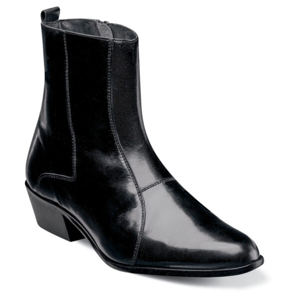 Santos Leather Sole Plain Toe Boot