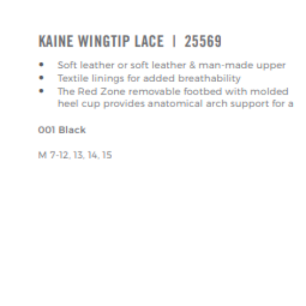 Kaine Wingtip Lace