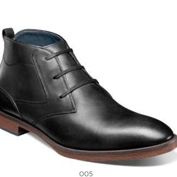 Kyron Plain Toe Mid Height Lace Boot