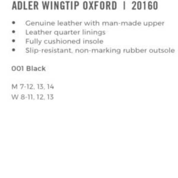 Adler Wingtip Oxford