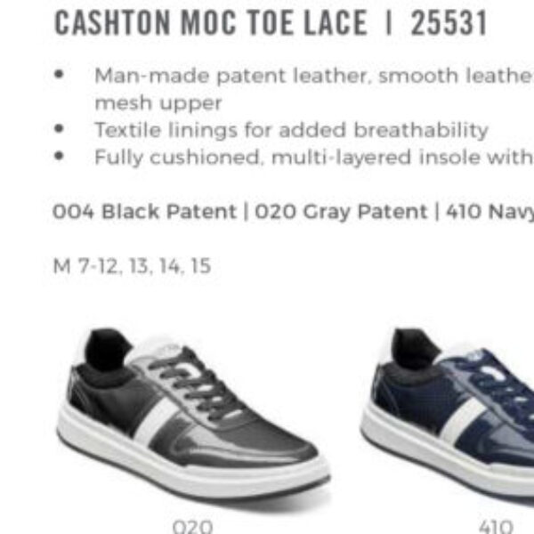 Cashton Moc Toe Lace