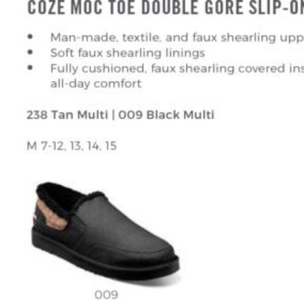 Coze Moc Toe Double Gore Slip-on