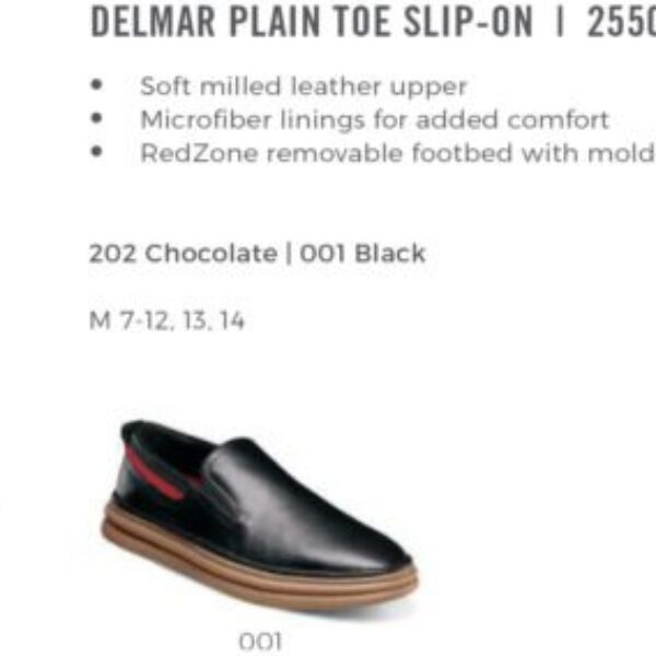 Delmar Plain Toe Slip-on