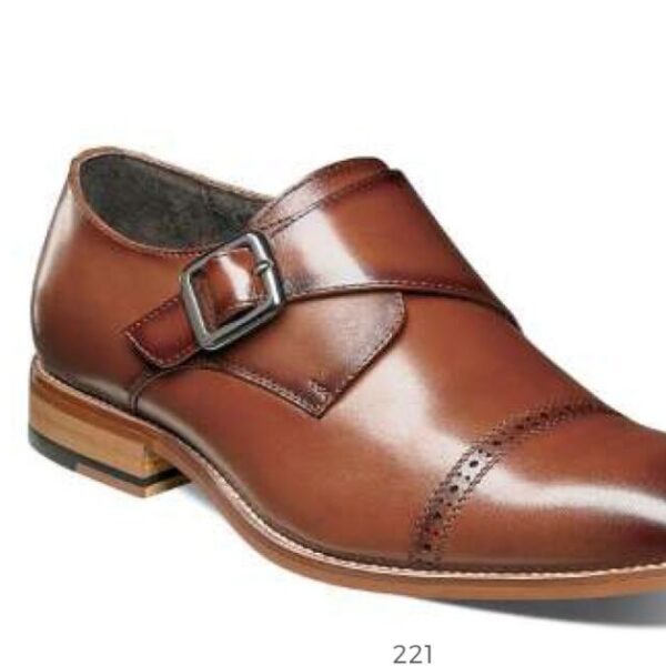 Desmond Cap Toe Monk Strap