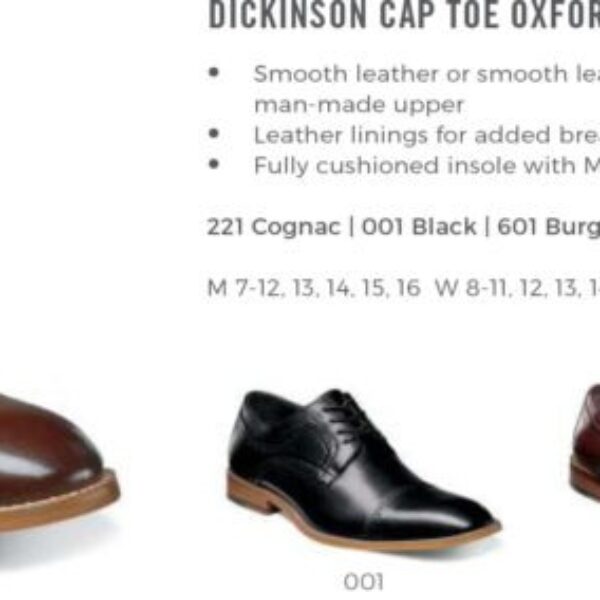 Dickinson Cap Toe Oxford