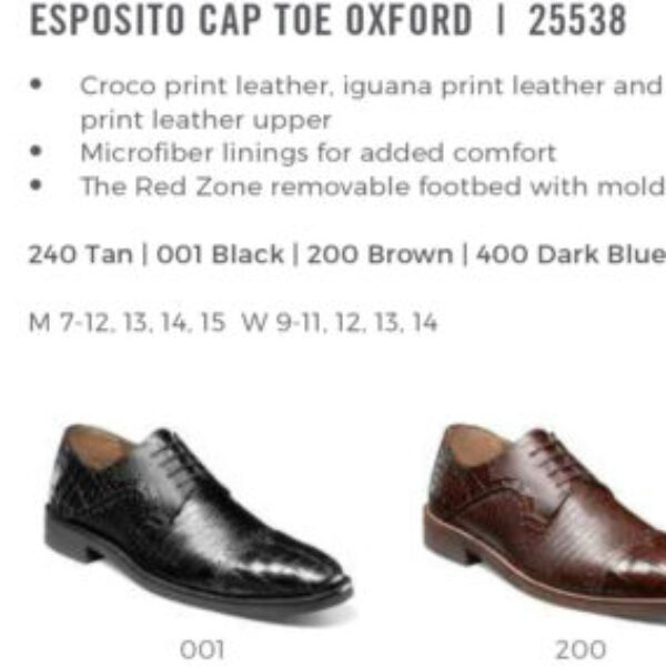 Esposito Cap Toe Oxford