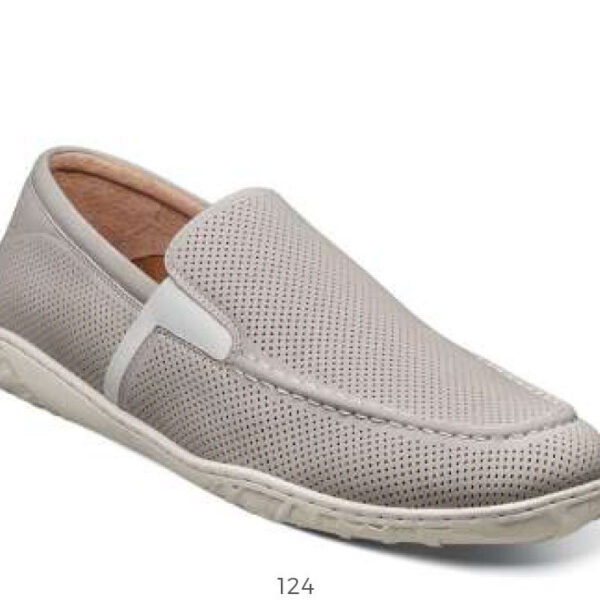 Ilan Perforated Moc Toe Slip-on