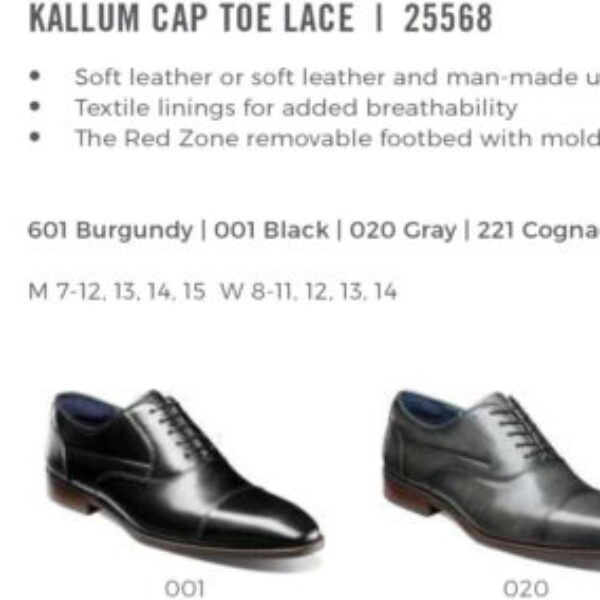 Kallum Cap Toe Lace