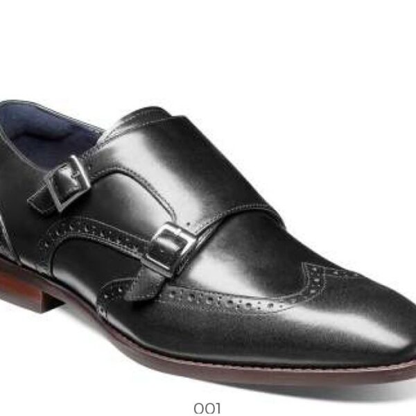 Karson Wingtip Double Monk Strap