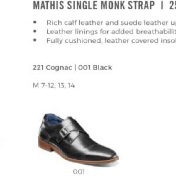 Mathis Single Monk Strap