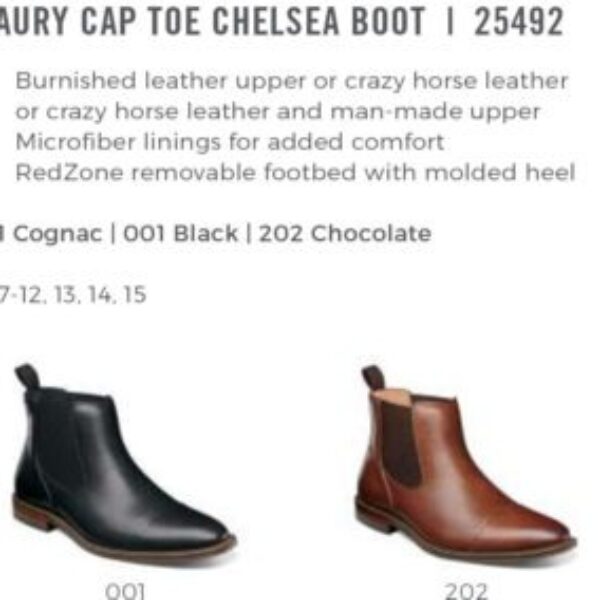 Maury Cap Toe Chelsea Boot