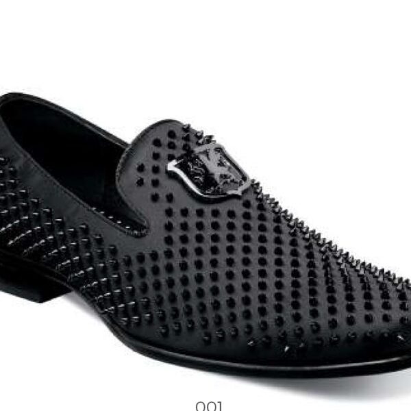 Sabre Spiked Plain Toe Slip-on