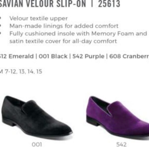 Savian Velour Slip-on