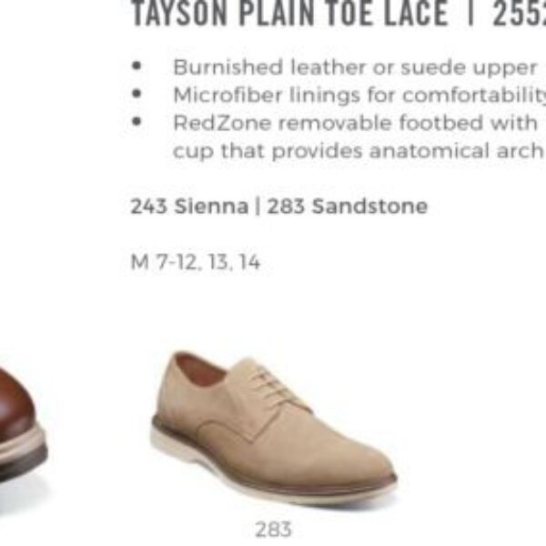 Tayson Plain Toe Lace