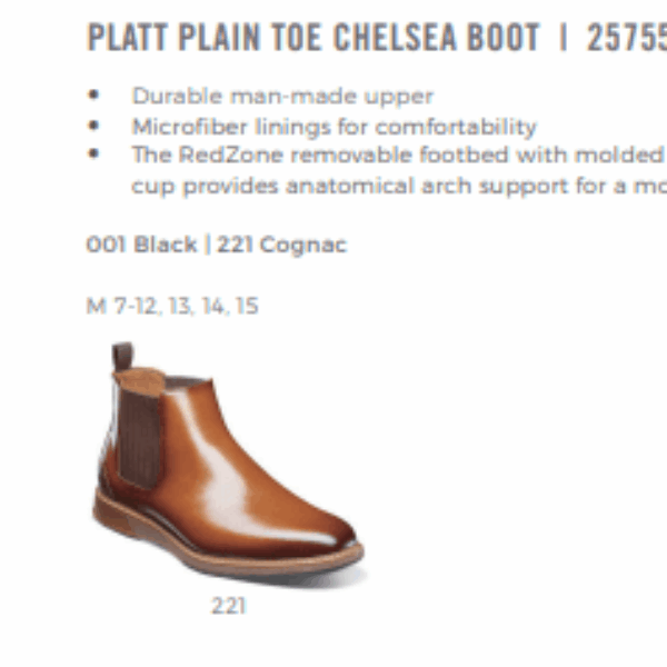 PLATT PLAIN TOE CHELSEA BOOT